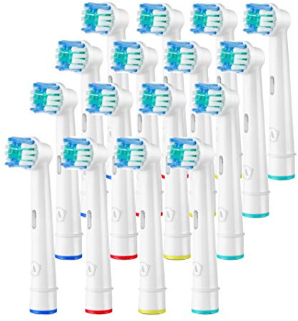 Aufsteckbürsten Kompatibel mit Oral B - Aster Aufsteckbürsten Professionelle Elektrische Bürstenköpfe Classic Precision Clean Bürstenköpfe Fit Professional Care 16 Stück