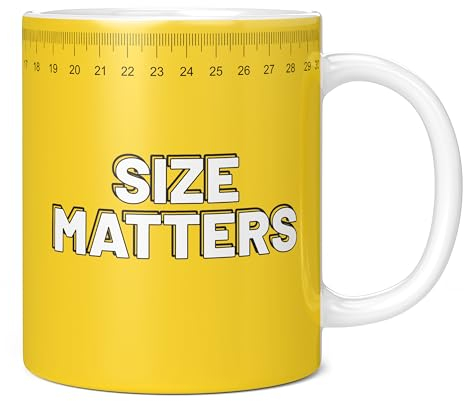 Mug Monster - Taza gigante de tamaño Matters, taza de té o café extragrande, taza de café de cerámica, regalo para hombres o mujeres, taza extra grande y gigante disponible, taza blanca de 20 onzas