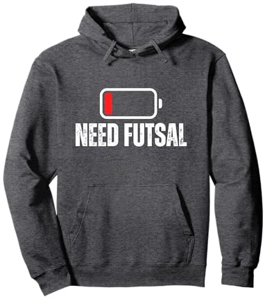 Need Futsal Batería baja Divertido Futsal Sudadera con Capucha