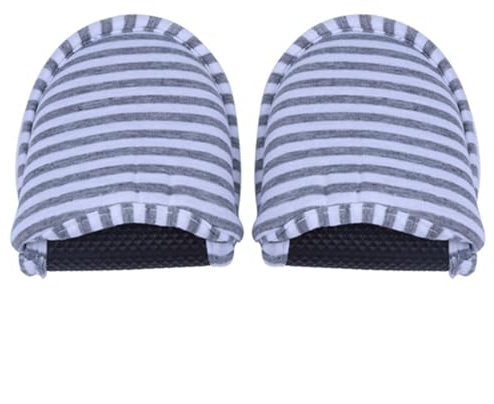 equlup Pantofole da interno pieghevoli, scarpe da viaggio portatili con borse Pantofole da camera riutilizzabili antiscivolo in cotone per hotel domestici (Female)