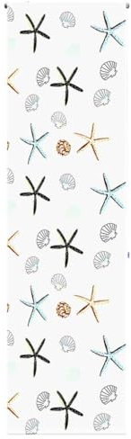 Brokky 4014898 Shower Roller Blind 60x240 cm Fabric Width 56 cm Waterproof Wet Room Bathroom Heavy Duty Shower Curtain,Anti Mould Mildew Resistant,Washable and Easy Dry