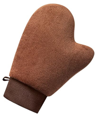Miett autoabbronzante, guanto abbronzante - Tan Lotion Mitt Applicatore con polso elastico - Strumento di applicazione spray e mousse senza sole per uomini da uomo da donna in campeggio da campeggio p