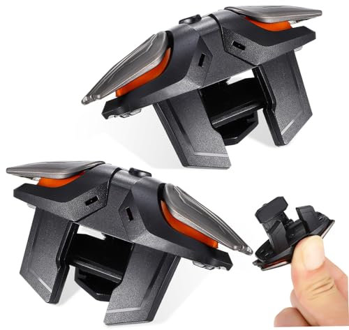 Operitacx Controller Di Gioco Mobile Con Trigger Ergonomici Accessori Di Gioco Con Cavo Ottimizzati Per Dispositivi Mobili e Comodi Per Giocatori Lungo Termine