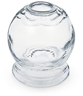 Juego de ventosas de cristal para masaje al vacío, cupping Banki, vasos para ventosaterapia