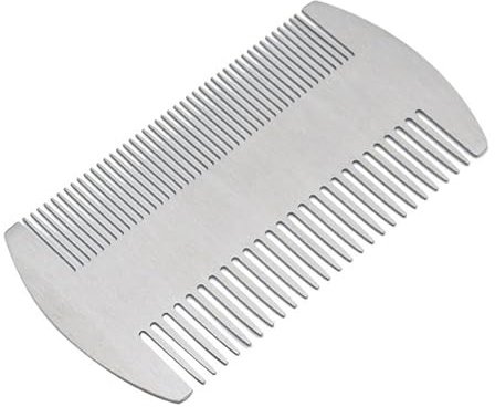 Beard Combs for Men,Moustache Comb,Pocket Comb,Small Comb,Beard Shaping Tool,Dandruff Comb,Fine Tooth Comb,for Goatee Mustache Sideburns, Jaw Cheek/Neck Line