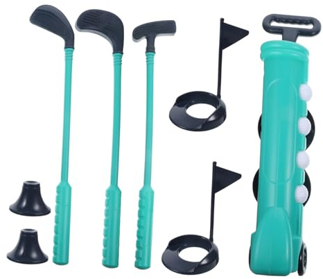 SUPVOX Golf Per Ragazzo Ragazza Ragazza Mazze Da Golf Di Giocattoli Per Ragazzo Piccoli in Plastica Al Coperto