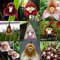 Affe Gesicht Orchideen Samen 200 Stück Mehrere Sorten Bonsai Pflanzen Samen für Haus & Garten Blumen Töpfe Pflanzer Schöne