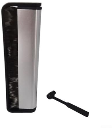 Accessoire essentiel pour tourne-disque en fibre de carbone et vinyle - Brosse de nettoyage pour les amateurs de musique