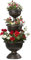 Garden Grow Antique Bronze Effect 3 Tier Flower Fountain Planter for Outdoor Garden, Terraces, Patio and Decking
