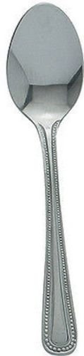 12 x Bead Dessert Spoon, Cutlery, Dozen Dessert Spoons, Stainless Steel 18/0