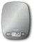 Taurus Easy Inox - Báscula de cocina digital de capacidad 5 kg, función tara, 4 sensores de precisión, color plateado