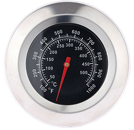 Mtsooning 1 thermomètre de 7,6 cm pour barbecue à charbon de bois - Température : 300 °C