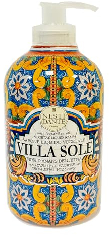 NESTI DANTE Villa Sole Fiori D'Ananas Dell'Etna Liquid Soap 500 ml