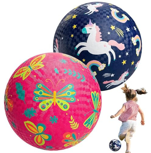 U&C Planet Bolas de esquivar de 6 Pulgadas (Rosa Morado)