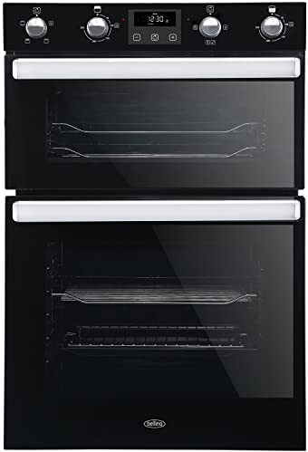 Belling BI902FP Built In Double Oven - Black