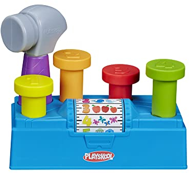 Playskool - Etabli Rigolo avec marteau - Jouet bebe éveil et premier age
