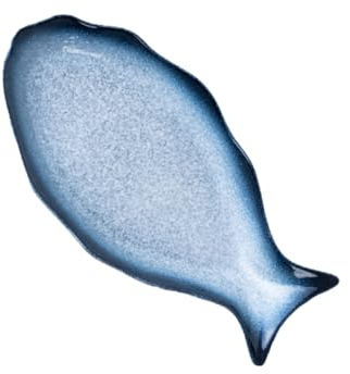 HEMOTON 12 Vapor De Pescado De Cerámica Bandeja De De Pescado Bandeja De Vajilla De Pescado Plato De Bistec Plato En Forma De Pez Decoración De Comida Bandejas De Bocadillos Sara Pastel