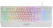 Mars Gaming MK124, Teclado Ergonómico H-Mech, Reposamuñecas Integrado, Iluminación FRGB Rainbow, Teclado Gaming Antighosting Avanzado, Teclado PC Completo Multiplataforma, Idioma Español, Blanco