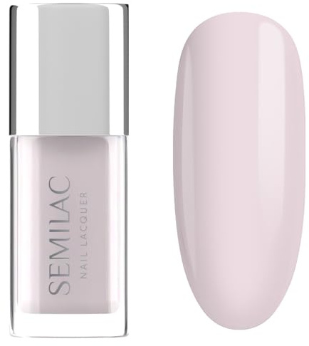 Semilac Esmalte de uñas UV 102 Sheer Milky Pink 9 ml