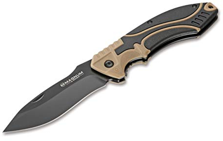 MAGNUM Unisex – Erwachsene Advance Desert Pro 42 Taschenmesser, schwarz, One Size