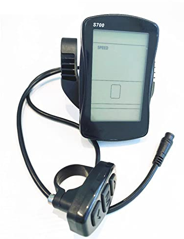 LANKELEISI Pantalla LCD Multifuncional S700 / S866, Computadora de la Bici para Bicicleta eléctrica (S700)