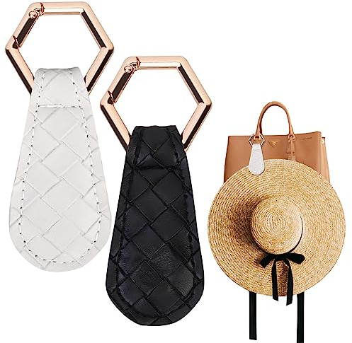 2 Pieces Magnetic Hat Clip for Traveling,Portable Bag Hat Holder,Hat Clip for Bag Travel,Backpack Handbag Hat Clip,Bag Cap Clips for Outdoor Travel Luggage