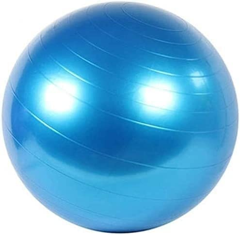 MDybf Fitness Ball Yoga Ball Pilates Exercise Fitness Ball Childbirth Ball, Fitness Balance Training Childbirth Assistance Ball (Color : Blue, Size : 95cm)