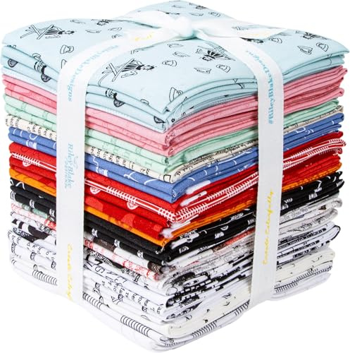 J Wecker Frisch Press On 31 Fat Quarters Riley Blake Designs FQ-15250-31