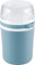 Zwilling Lunchtime Müslibecher to go, auslaufsicherer Joghurtbecher/Reisebecher mit praktischer Unterteilung & Löffelhalter, 500+200 ml, blau