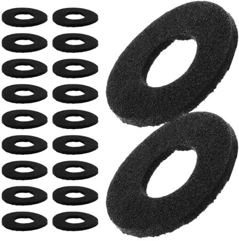 Cabilock 100 piezas Esponjas de Reducción de Ruido para Puertas de Coche Almohadillas de Alta para Absorción de Cojines para Tornillos de Panel Interior de Vehículo