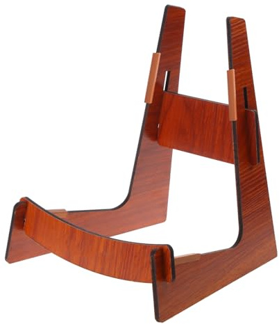 Soporte De Guitarra Madera Ukulele Soporte Madera Portátil Instrumento Exhibición Piso L-Frame Para Rejilla Ukelele Eléctrico Guitarra