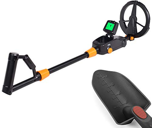 Wedigout Metal Detector, Lightweight Metal Detector for Kids, LCD Display Kids Metal Detectors with 6.5 Inch Waterproof Coil for Gold Finder Treasure Hunter