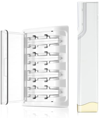 Wisada Rasoio Elettrico per Sopracciglia, Rimozione Peli Sicura e di Precisione con Testa a L, Ideale per Pelli Sensibili e Principianti, Design Compatto da Viaggio