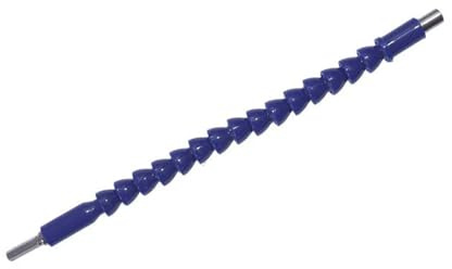 Flexibel Power Bit Borrförlängning flexibel borrkronaförlängning för mjuk axel skruvmejsel fin finish (295 mm blå)