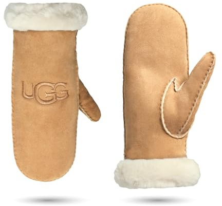UGG Sheepskin Embroider Mitten Fäustlinge - L/XL