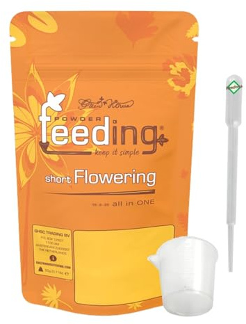 Weedness Green House Feeding Short Flowering 2,5 kg – Gödningsmedel för kort blomning hög kapacitet