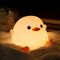 Amaredom DoDo Ente Nachtlicht, Niedliche Entenlampe, Silikon Dimmbar Kinderzimmer Nachtlicht, Wiederaufladbare LED Nachttischlampe mit 20 Minuten Timer, Baby Mädchen Frauen Schlafzimmer Wohnzimmer
