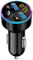 Trasmettitore FM Bluetooth 5.0 per Auto, Musica Bluetooth Auto,FM Trasmettitore,Caricatore Auto con 2 Porte USB, Supporto Chiamata Vivavoce