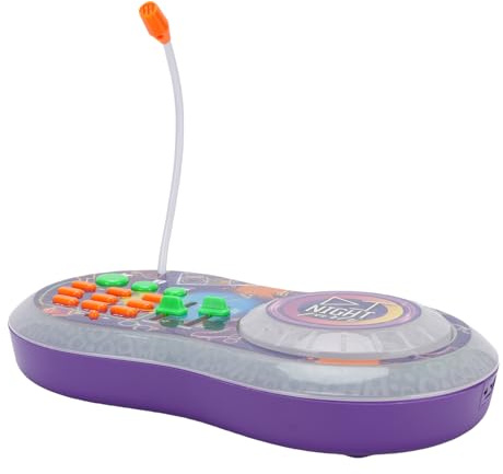 RIZGHWOY Tocadiscos de Juguete Musical para DJ para Niños Pequeños, Diseño Compacto y Portátil para Conectividad Telefónica, Elaborado con Materiales Seguros