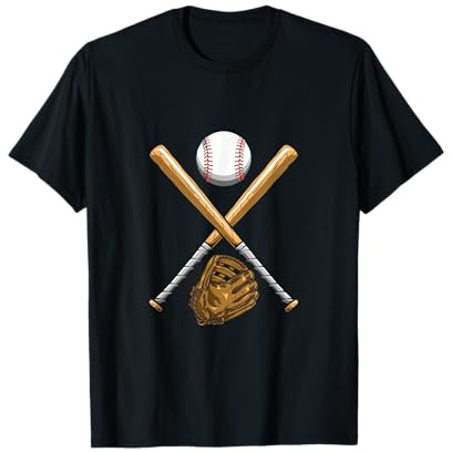 Softball, mazza da baseball, attrezzatura sportiva, regalo Maglietta