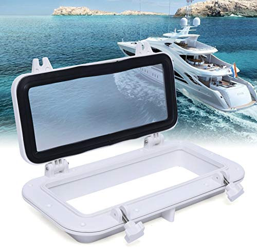 Yacht Bullauge Fenster Luken Wiedereinbau Portlight Garten Bootsfenster 313 * 113 Mit ABS Gehärtetem Glas 40x20cm