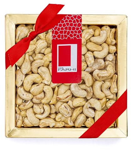 Rita Farhi Cashew Nuts Pieces in a luxury Gift Box, 165g
