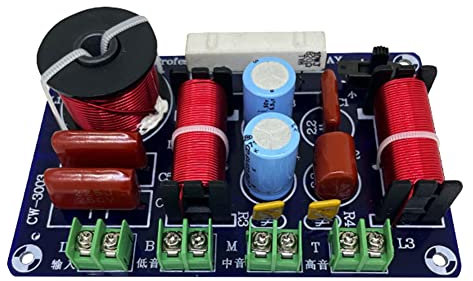 Persistence 3 Voies HiFi Haut-Parleur Diviseur de FréQuence HiFi Crossover Filtre Distributeur Bricolage Ktv ScèNe Voiture Audio Woofer Haut-Parleur Filtre