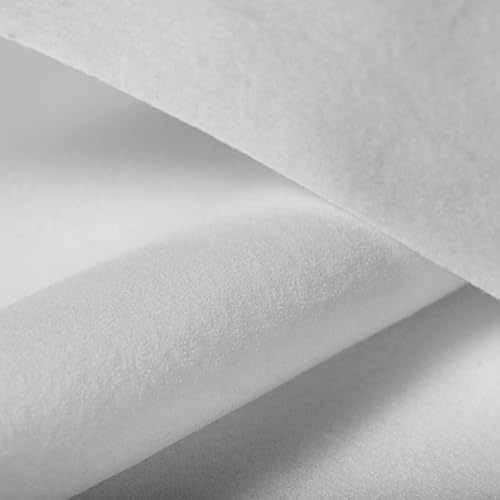 Ouate thermocollante - 110 g/m² - 115 cm x 1 m - Blanc - Doublure - Rembourrage - Loisirs cratifs