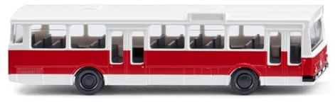 Wiking 097008 N Byggmodel Buss Mercedes Benz O 305 stadsbuss