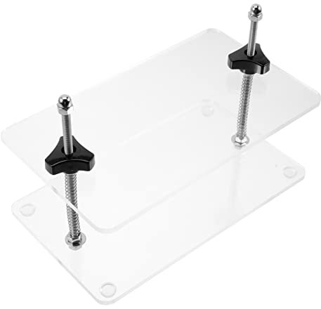 VERDANVERSE Prensa Para Tofu y Queso Tabla De Prensado Transparente Acrílico y Metal Fácil De Limpiar Herramienta Para Hacer Queso y Tofu Kit De Cocina