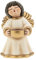 THUN Engel Rosy groß mit Kerzenhalter-Keramik-H 20 cm-Linie I Classici, Ivory (RAL 1013)