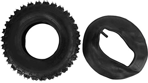 Neumático de motocicleta, neumático exterior de tubo 4.10-6, agarre fuerte, antienvejecimiento, accesorios de modificación de neumáticos de goma gruesa para bicicletas eléctricas