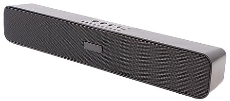 Septpenta Altoparlante Barra, Cinque Modalità di Riproduzione, Doppi Altoparlanti e Doppi Diaframmi, Soundbar Audio Surround a 360 Gradi per TV, Riduzione Intelligente del Rumore per Telefoni