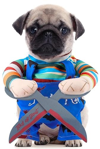 Costume di Halloween per Cani, Vestiti Divertenti per Feste per Cani, Costumi per Cani, Costumi per cani Divertenti, Costume per Halloween per Animali Domestici (S)